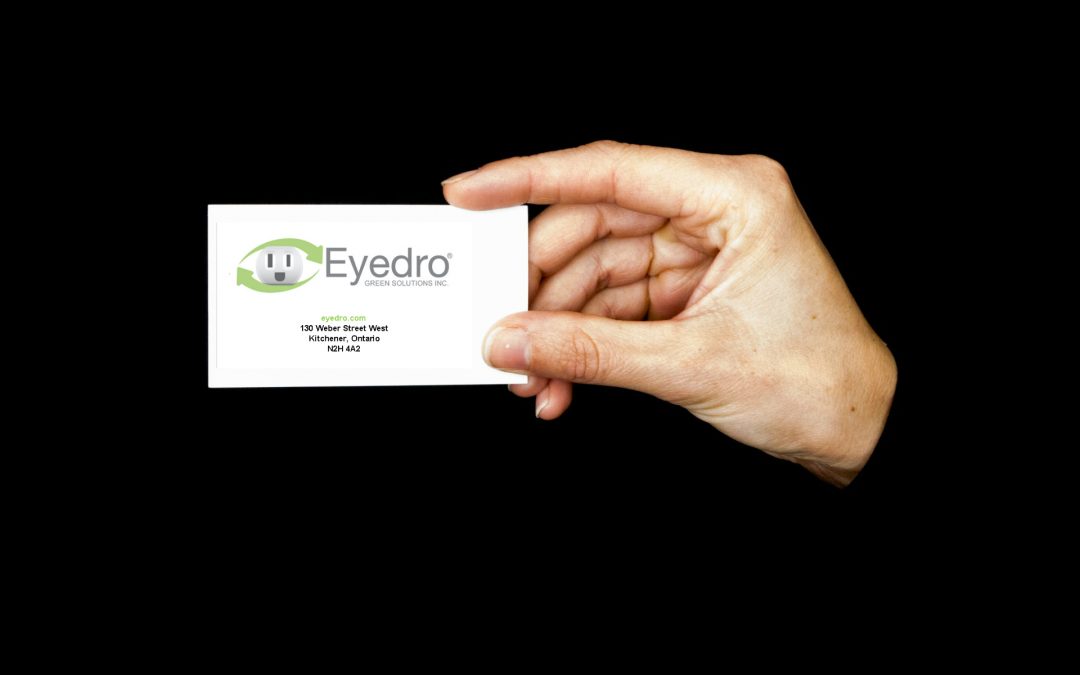 custom myeyedro business card