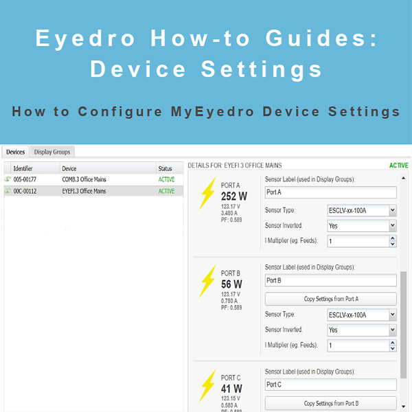 How to Configure Device Settings